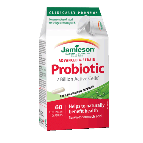 Advanced 4-Strain Probiotic — Premium , 60 caps