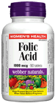 Webber Naturals 叶酸1毫克 ,90片  WN3108