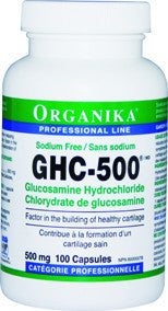 Organika GHC-500维骨力 氨基葡萄糖盐酸盐,500毫克,60/120/300粒胶囊  1141/1142/1149