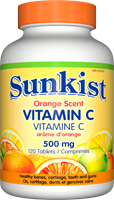 Vitamin C, Orange Scent, Easy Swallow, 500 mg, 120 tablets