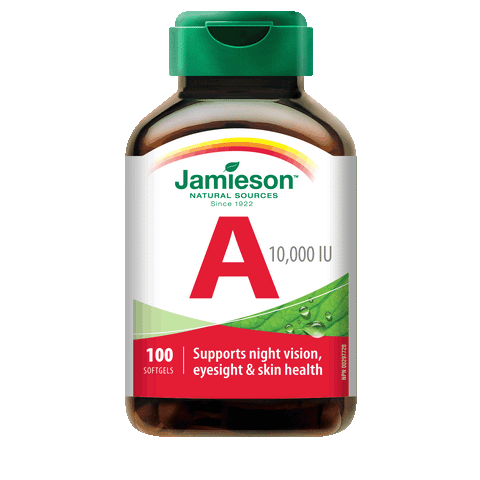 Vitamin A 10,000 IU, 100 softgels