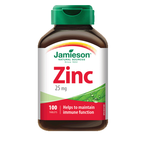 Zinc 25 mg, 100 tabs
