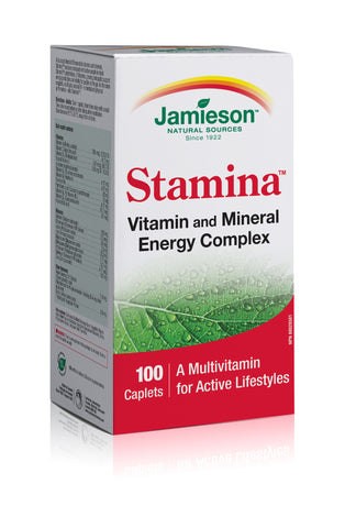 Stamina™ Vitamin and Mineral Energy Complex , 100 caplets