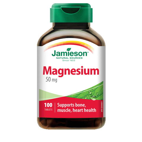Magnesium 50 mg, 100 tabs