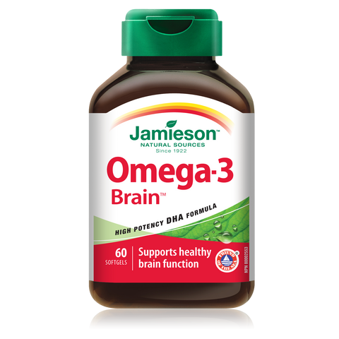 Omega-3 Brain™ 1,000 mg, 60 softgels