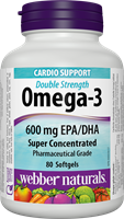 Omega-3 Super Concentrate, 1065 mg (EPA 400, DHA 200), 80 softgels