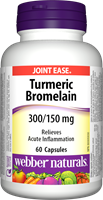 Tumeric Bromelain, 300/150 mg, 60 capsules