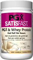 PGX Satisfast Very Vanilla, PGX & Whey Protein, 238g