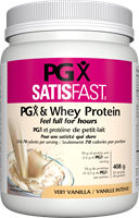 PGX Satisfast Very Vanilla, PGX & Whey Protein, 408g