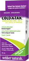 COLD-A-TAK 液态牛至油，36％香芹酚，50毫升 3792