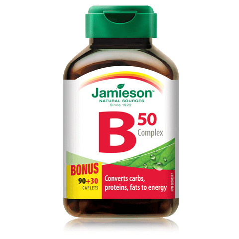 B Complex 50 mg, 90 + 30 caplets