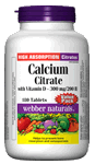 Calcium Citrate with D3, High absorption, VALUE PACK, 300 mg/200 IU, 180 tablets