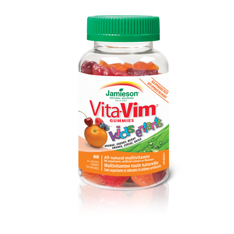 Vita-Vim™ for Kids Gummies — Cherry, Lemon and Orange , 60 gummies