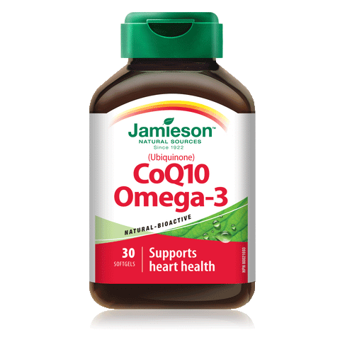CoQ10 with Omega-3, 30 softgels