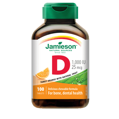 Chewable Vitamin D 1,000 IU — Tangy Orange, 100 tabs