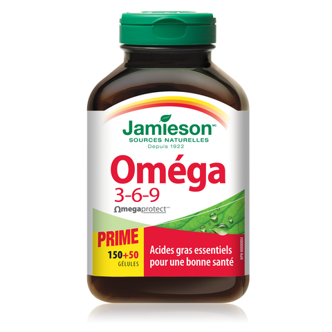 Omega 3-6-9 1,200 mg, 80 softgels