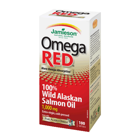 OmegaRED™ 100% Wild Alaskan Salmon Oil 1,000 mg, 100 softgels