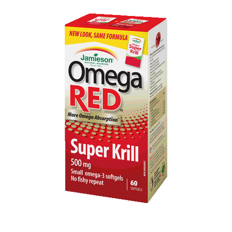 OmegaRED™ Super Krill 500 mg, 60 softgels