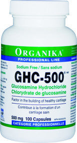 Organika GHC-500维骨力 氨基葡萄糖盐酸盐，500毫克，60/120/300粒胶囊  1141/1142/1149