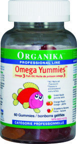Organika 儿童鱼油Omega-3, 60粒咀嚼软糖 2666
