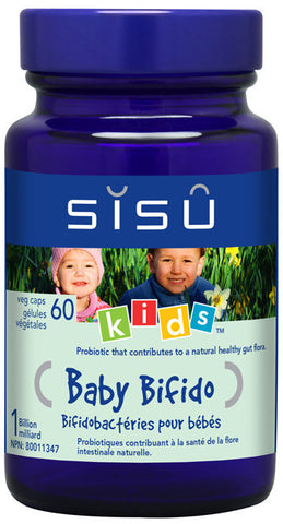 SISU Baby Bifido 婴儿双歧杆菌  10亿双歧杆菌  60粒素食胶囊 不含乳制品  1294