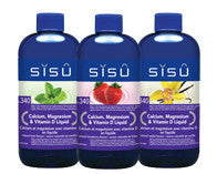 SISU 液体钙，镁，维生素D，340毫升，薄荷口味 1142