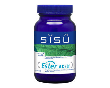 SISU Ester ACES  维生素/矿物质/抗氧化物, 60粒/120粒胶囊  1123/1124